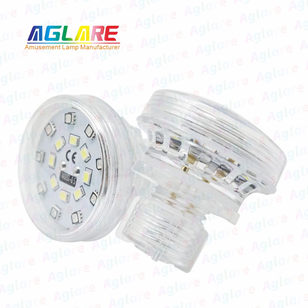 DW002程序1-16，AC24V 38mm RGB+W LED灯用于游乐设施